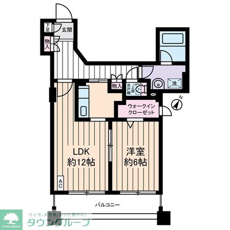 サングランパの物件間取画像